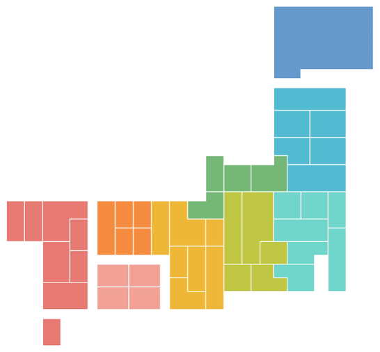 日本地図